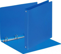 Папка/конверт Attache Папка на 4-х кольцах 32 мм синяя до 250 листов (пластик 0.45 мм)