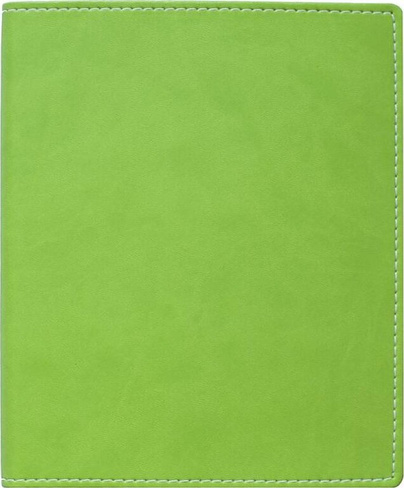 Бумажная продукция Attache Бизнес-тетрадь Клэр А4 96 листов салатовая в клетку на сшивке