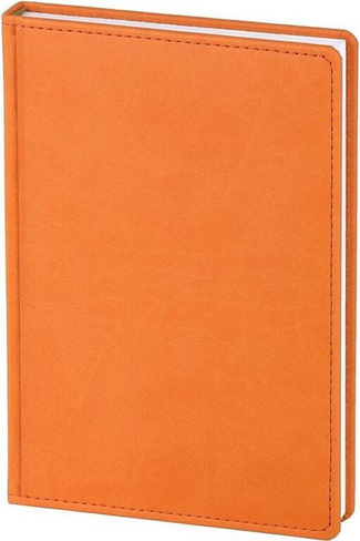 Блокнот Attache Ежедневник недатированный "Сиам", А5, 176 листов, оранжевый