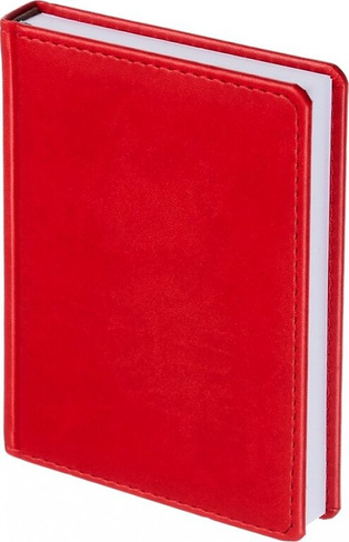 Блокнот Attache Ежедневник недатированный "Сиам", А6, 176 листов, красный