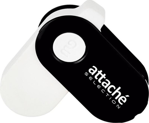 Ластик Attache Ластик раздвижной с пластиковым черным держателем 65x30x13 мм