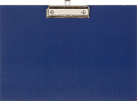 Папка/конверт Attache Папка-планшет с зажимом A4 синяя горизонтальная