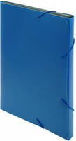 Папка/конверт Attache Папка на резинках A4 30 мм пластиковая до 300 листов синяя