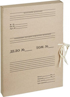 Папка/конверт Attache Короб архивный картон бурый 240х35х330 мм