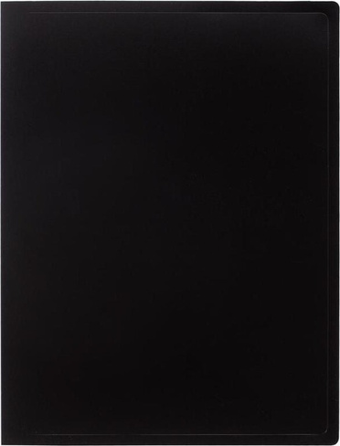 Папка/конверт Attache Папка с зажимом A4 0.4 мм черная (до 150 листов)