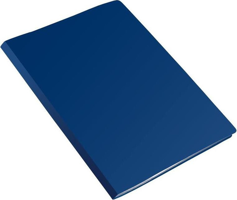 Папка/конверт Attache Скоросшиватель пластиковый с пружинным механизмом Экономи A4 до 120 листов синий