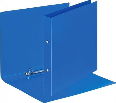 Папка/конверт Attache Папка на 2-х кольцах 32 мм синяя до 170 листов (пластик 0.45 мм)