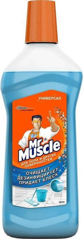 Бытовая химия Mr Muscle Универсальное средство для уборки дома После дождя жидкость 0.5 л