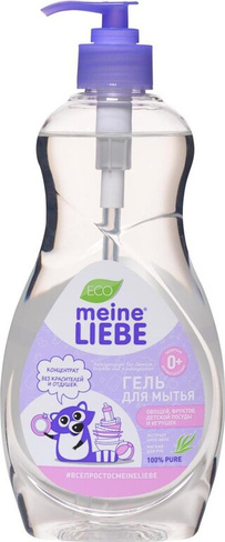 Бытовая химия Meine Liebe Гель для мытья овощей, фруктов и детской посуды 485 мл