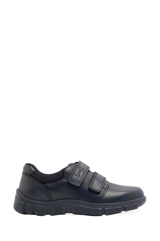 Кожаные школьные туфли Start-Rite Origin F&G с двойным ремешком Start Rite, черный