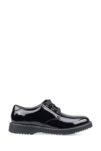 Черные кожаные широкие школьные туфли Start-Rite Impact на шнуровке Start Rite, черный