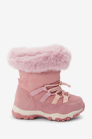 Водонепроницаемые зимние ботинки с утепленной подкладкой Next, розовый
