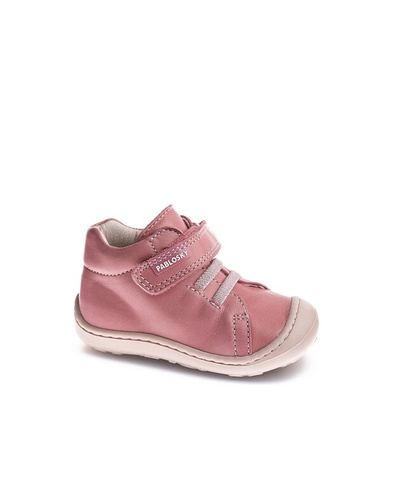 Высокие кроссовки для маленьких девочек в форме шлема с застежкой на липучки и резинками Pablosky, розовый
