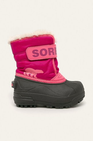 Детские зимние ботинки Sorel, розовый