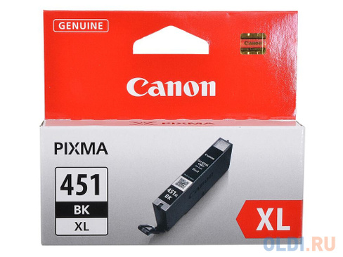 Картридж Canon CLI-451Bk CLI-451Bk 4425стр Черный