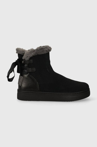 Детская замшевая зимняя обувь Garvalin, черный