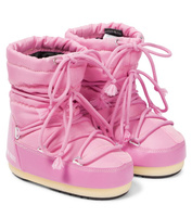 Легкие низкие зимние ботинки icon Moon Boot Kids, розовый