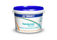 Готовая финишная шпаклевка для влажных помещений Terraco Handycoat Washable 15 кг 36 шт пал 6315015