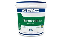 Фасадная декоративная штукатурка Terraco Terracoat XL акрил 2,5 mm Exterior 25 кг текстура Короед белая база 6141425