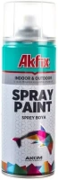 Краска акриловая аэрозольная Akfix Spray Paint 400 мл бронзовая матовая серебро