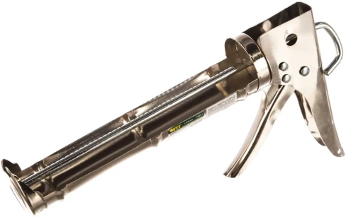 Пистолет для герметика усиленный с зубчатым штоком Fit 310 мл