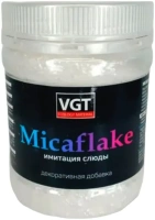 Декоративная добавка имитация слюды ВГТ Micaflake 900 г серебристо белая №39244