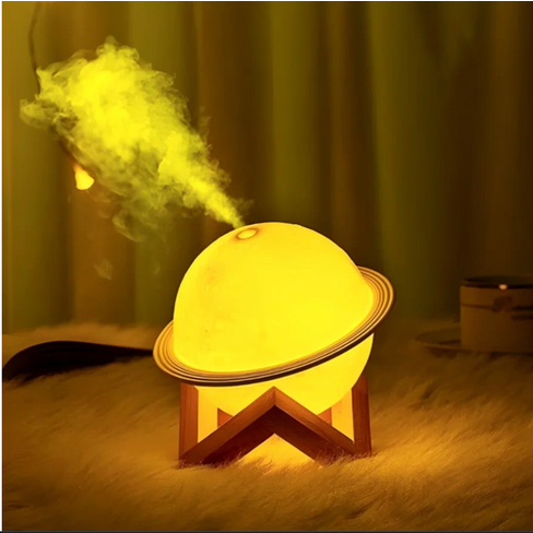 Светильник, ночник-увлажнитель воздуха "Сатурн", желтого цвета Araqel