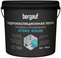 Гидроизоляционная лента готовая к применению Bergauf Hydro Roller 4 кг