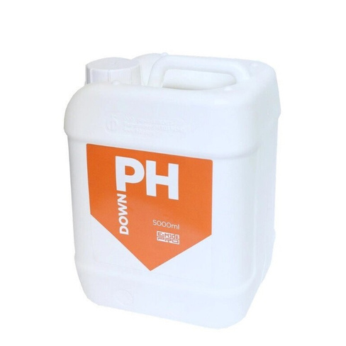 Понизитель уровня pH раствора PH Down E-MODE 5 L (t°C)