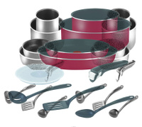 Набор посуды Ingenio RED 9 предметов 04186840 Tefal