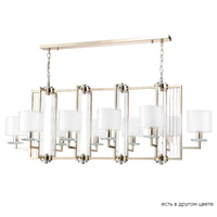 Люстра Crystal Lux NICOLAS SP10 L1300 GOLD/WHITE