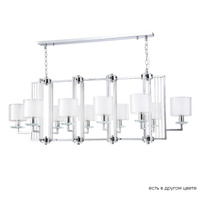 Люстры Crystal Lux NICOLAS SP10 L1300 NICKEL, WHITE