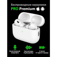 Беспроводные наушники ABU A.Pods Pro2 для iPhone и Android с анимацией кармелит
