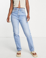 Высокие прямые джинсы Levi's 70-х годов средней степени стирки