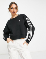 Женская толстовка Adidas Originals Adicolor Three Stripe, черный