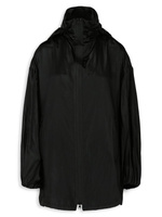 Куртка-ветровка Bottega Veneta с матовым покрытием, nero