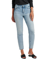 Женские джинсы-скинни infinite fit one size fits four four с высокой посадкой Silver Jeans Co.