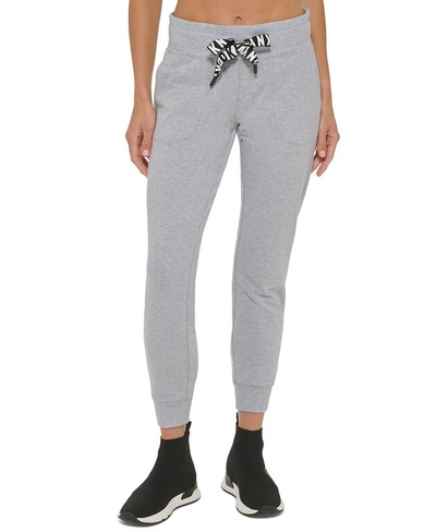 Женские брюки-джоггеры с логотипом и кулиской DKNY, мульти