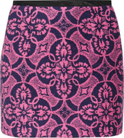 Юбка Marine Serre Oriental Towels Mini Skirt 'Oriental Fuschia', розовый