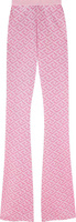 Брюки Versace La Greca Jacquard Pant 'Pink/Fuchsia', розовый
