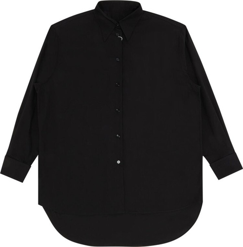 Рубашка MM6 Maison Margiela Button Down Shirt 'Black', черный
