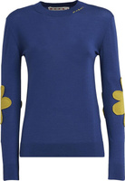 Свитер Marni Roundneck Sweater 'Cornflower', синий