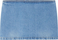 Юбка Versace Vintage Denim Skirt 'Medium Blue', синий
