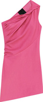 Платье Givenchy Draped Mini Dress 'Fuchsia', розовый