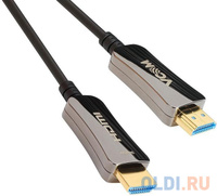 Активный оптический кабель HDMI 19M/M,ver. 2.0, 4K@60 Hz 80m VCOM D3742A-80M
