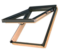 Окно мансардное Fakro FTP-V CH top-hung деревянное 660х1180 мм одностворчатое