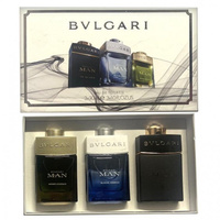 Подарочный парфюмерный набор мужской Bvlgari Man 3 аромата по 30 мл