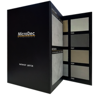 Каталог цветов микроцемента и микробетона "MicroDec"