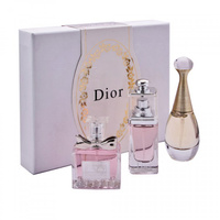 Подарочный набор женских парфюмов мини Dior, 3 аромата по 30 мл