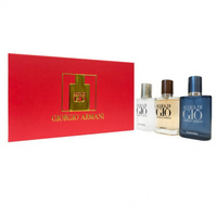 Набор мужского парфюма Giorgio Armani Acqua Di Gio, 3 аромата по 30 мл